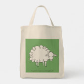 SCHAPEN boodschappentas Tote Bag (Achterkant)