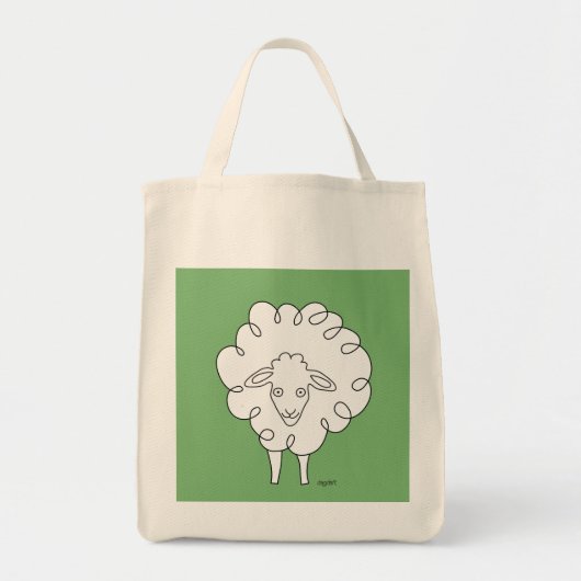 SCHAPEN boodschappentas Tote Bag (Voorkant)