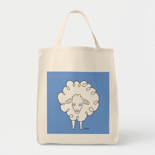 SCHAPEN boodschappentas Tote Bag (Voorkant)