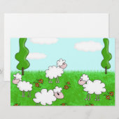 Schapen Briefpapier (Voorkant / Achterkant)