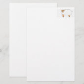 Schapen Briefpapier (Voorkant / Achterkant)