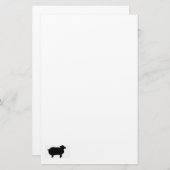 Schapen Briefpapier (Voorkant / Achterkant)
