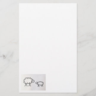 Schapen Briefpapier