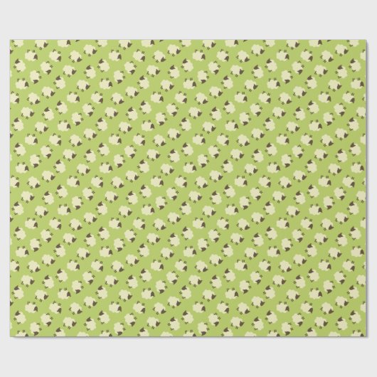 Schapen Cadeaupapier (Vlak)