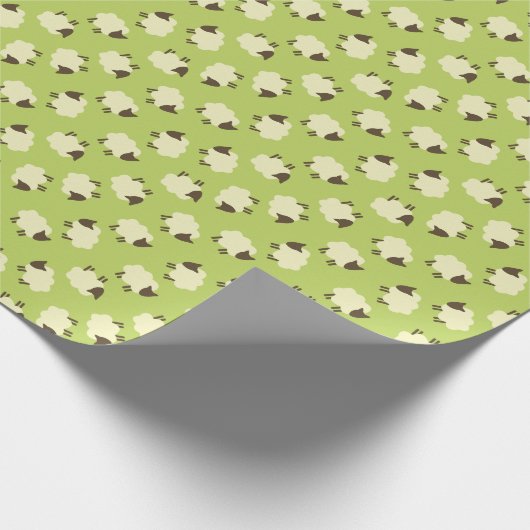 Schapen Cadeaupapier (Hoek)