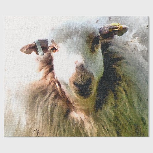 SCHAPEN CADEAUPAPIER (Vlak)