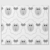 Schapen Cadeaupapier (Vlak)