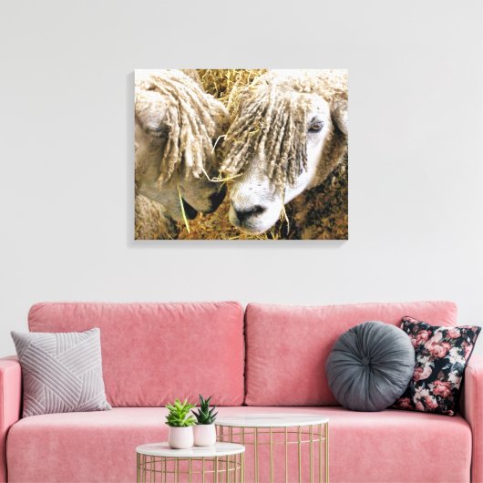 SCHAPEN CANVAS AFDRUK (Insitu (Woonkamer))