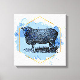  schapen canvas afdruk
