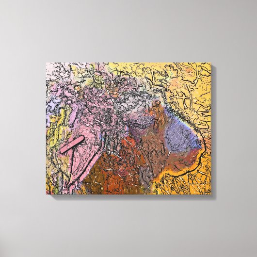 SCHAPEN CANVAS AFDRUK (Voorkant)