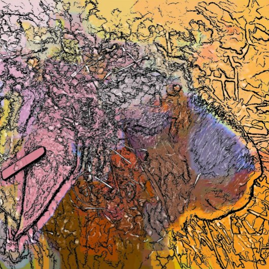 SCHAPEN CANVAS AFDRUK