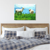 SCHAPEN CANVAS AFDRUK (Insitu (Slaapkamer))