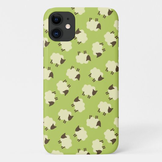 Schapen Case-Mate iPhone Case (Achterkant)