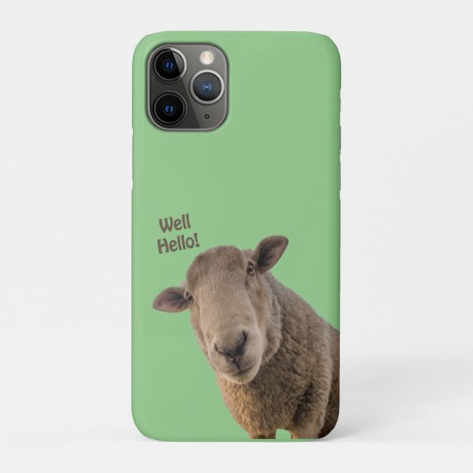 Schapen Case-Mate iPhone Case (Achterkant)
