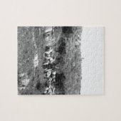 Schapen die kuikens nabij Bethlehem trekken Legpuzzel (Horizontaal)