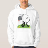 Schapen die tong uitsteken hoodie (Voorkant)