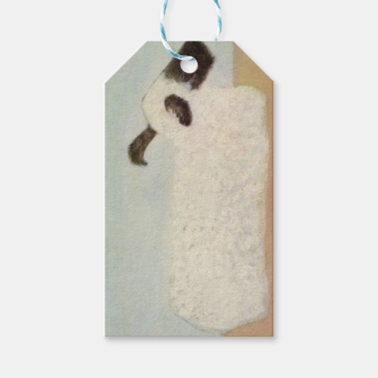 Schapen (door Milton Avery) Cadeaulabel (Voorkant)