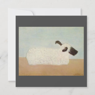 Schapen (door Milton Avery) Kaart