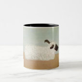 Schapen (door Milton Avery) Mok van tweetone koffi (Center)