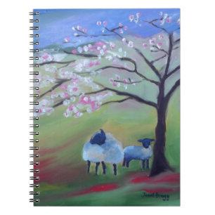 Schapen- en Cherry-boom Notitieboek