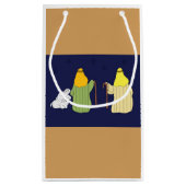 Schapen en herders klein cadeauzakje (Achterkant)