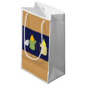 Schapen en herders klein cadeauzakje (Voorkant Gekanteld)