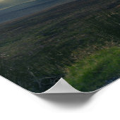 Schapen- en Ierse landschap Poster (Hoek)