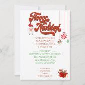 Schapen- en kerstkoorts Navidad Kaart (Voorkant)