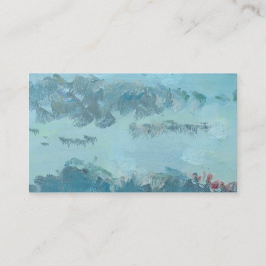 Schapen en lammeren Tekenende Visitekaartjes (Achterkant)