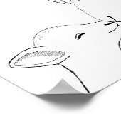 Schapen- en lamsvlees Boerderij Dierneursery Decor Poster (Hoek)