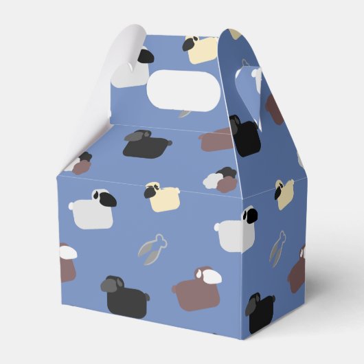 Schapen en scharen bedankdoosjes (Achterkant)