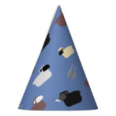 Schapen en scharen feesthoedjes (Links)