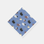 Schapen en scharen servet (Hoek)