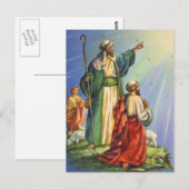 Schapen en Star Briefkaart (Voorkant / Achterkant)