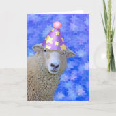 Schapen en sterren op zaterdag kaart (Voorkant)