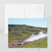 Schapen en warme veer briefkaart (Voorkant / Achterkant)