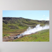 Schapen en warme veer poster (Voorkant)