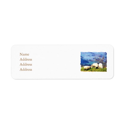 SCHAPEN ETIKET (Voorkant)