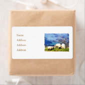 SCHAPEN ETIKET (Insitu)