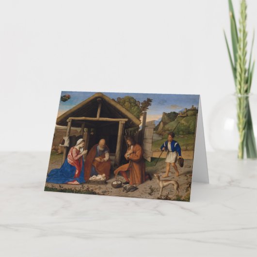 Schapen Feestdagen Kaart (Voorkant)