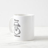 Schapen gebeuren koffiemok (Voorkant links)