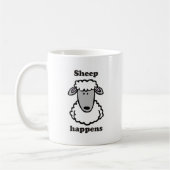 Schapen gebeuren koffiemok (Links)