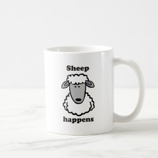 Schapen gebeuren koffiemok