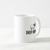 Schapen gebeuren koffiemok (Voorkant rechts)