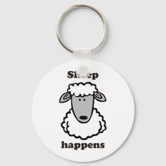 Schapen gebeuren sleutelhanger