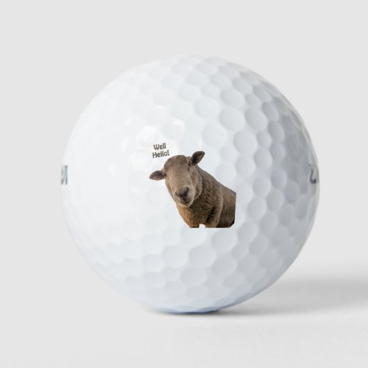 Schapen Golfballen (Voorkant)