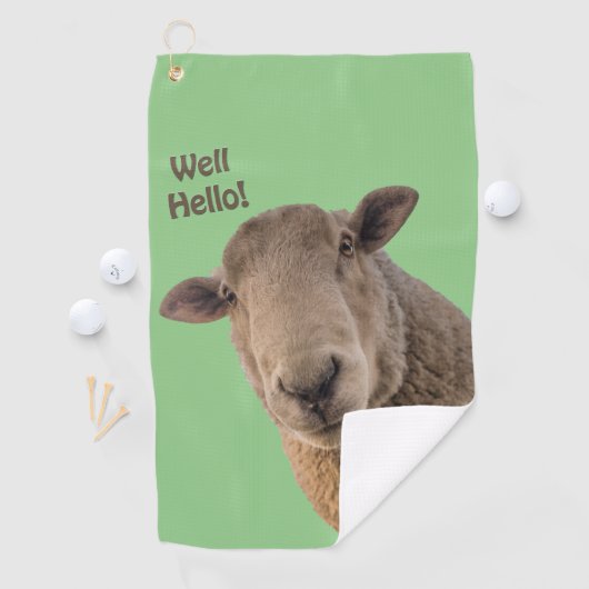 Schapen Golfhanddoek (Insitu)