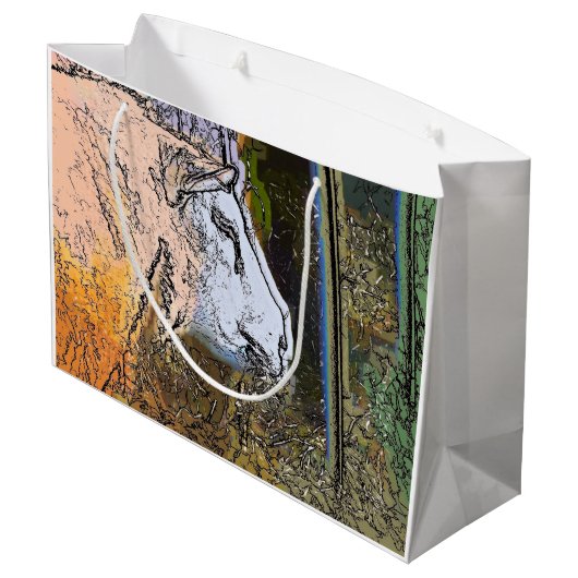 SCHAPEN GROOT CADEAUZAKJE (Achterkant Gekanteld)