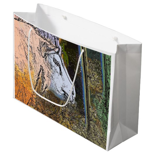 SCHAPEN GROOT CADEAUZAKJE (Voorkant Gekanteld)