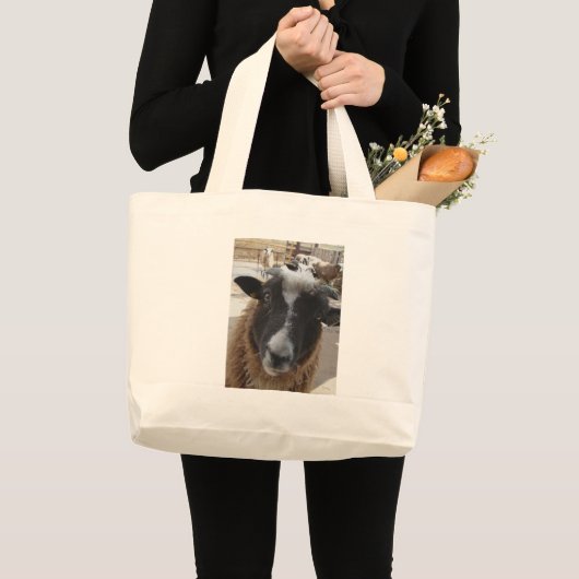 Schapen Grote Tote Bag (Voorkant (product))